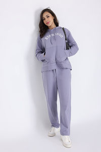 Zivame Knit Cotton Loungewear Set - Silver Bullet — thumbnail 5